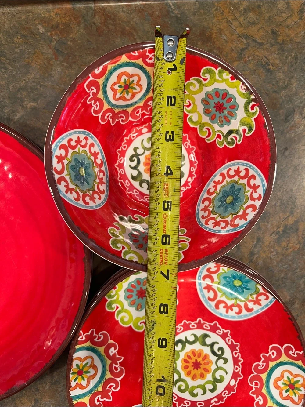 Laurie Gates vibrant red